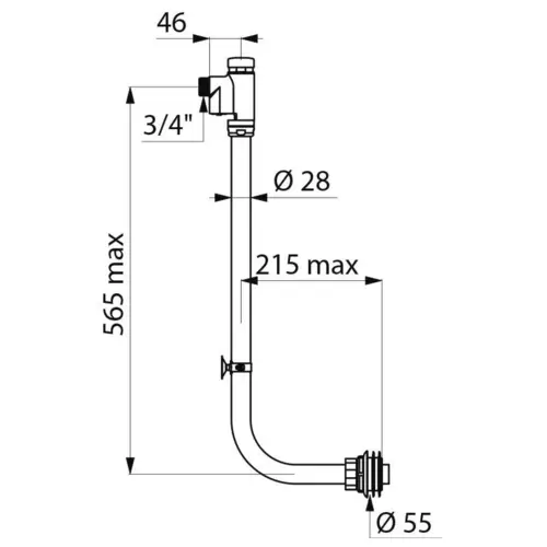 Delabie DrSp-Set TEMPOFLUX WC G3/4B AP EVers.7 Sek,Spülr.D28,Vorabsp. Delabie DrSp-Set TEMPOFLUX WC G3/4B AP EVers.7 Sek,Spülr.D28,Vorabsp.
