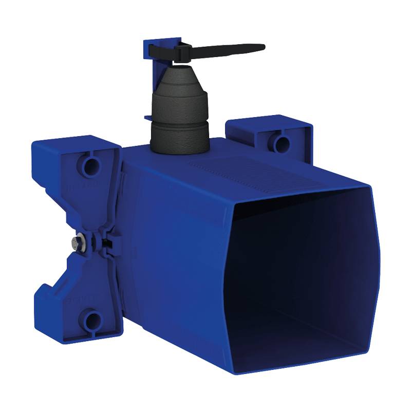 Delabie WC-Druckspüler TEMPOFLUX 3 UP, 3/4", AB, 3l/6l, Set 1/2