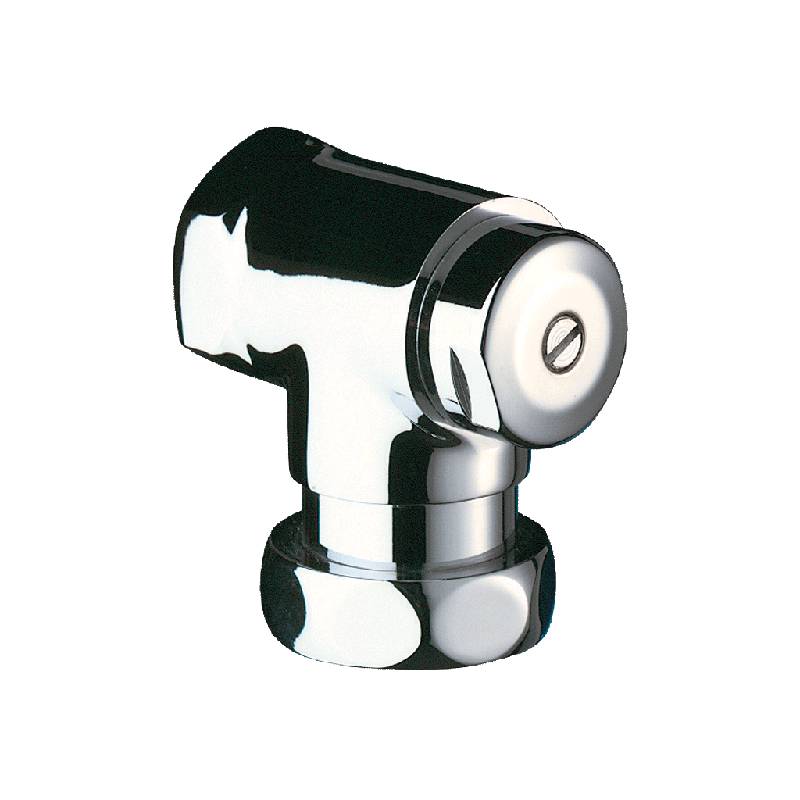 Delabie Eck-Vorabsperrung mit Durchflussregulierung G3/4 verchromt