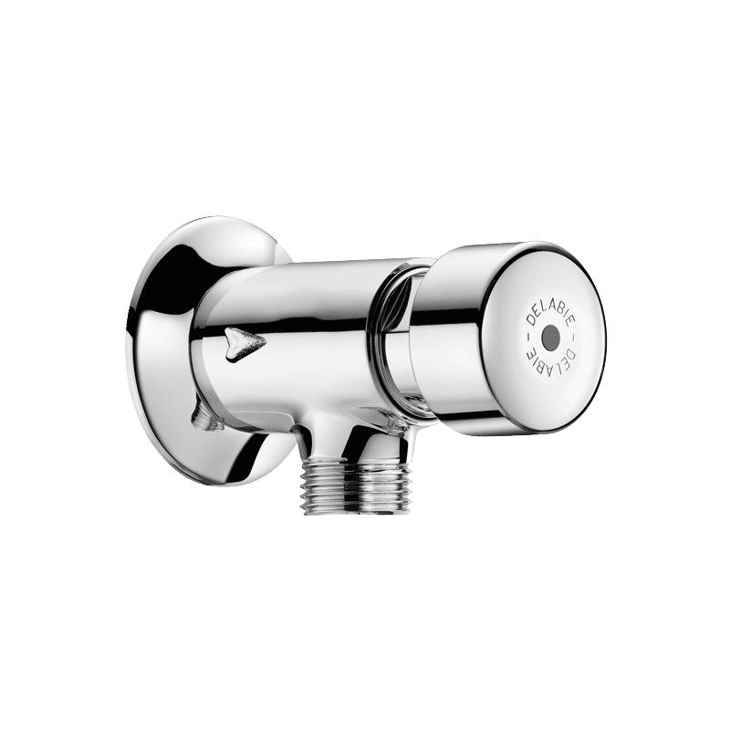 Delabie Urinal-Spülarmatur TEMPOSTOP G1/2B AP EVers. 3 Sek, m. Ros.