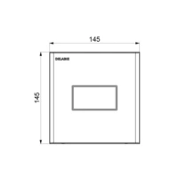 Delabie Urinalspüler TEMPOFLUX UP Edst. satiniert 7 Sek. Set 2/2 Delabie Urinalspüler TEMPOFLUX UP Edst. satiniert 7 Sek. Set 2/2