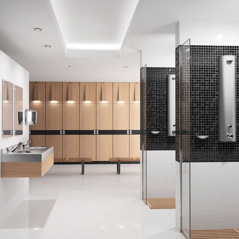 Delabie DU-Elem. SECURITHERM Therm.,Alu,Anschl. ob. Laufzeit 30 Sek.