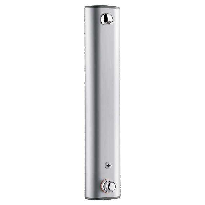 Delabie DU-Elem. SECURITHERM Therm. 6V Batt.,Alu, Anschl. verdeckt