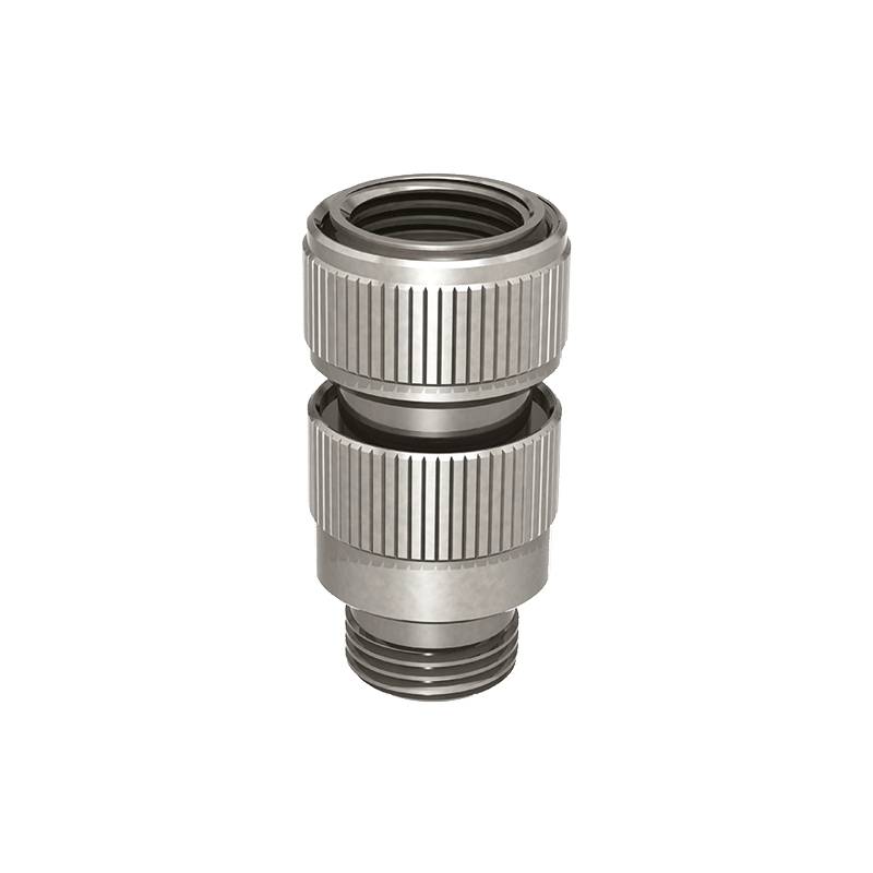 Delabie Raccord rapide avec arrêt d'eau démontable G1/2xG1/2 pour élément de douche