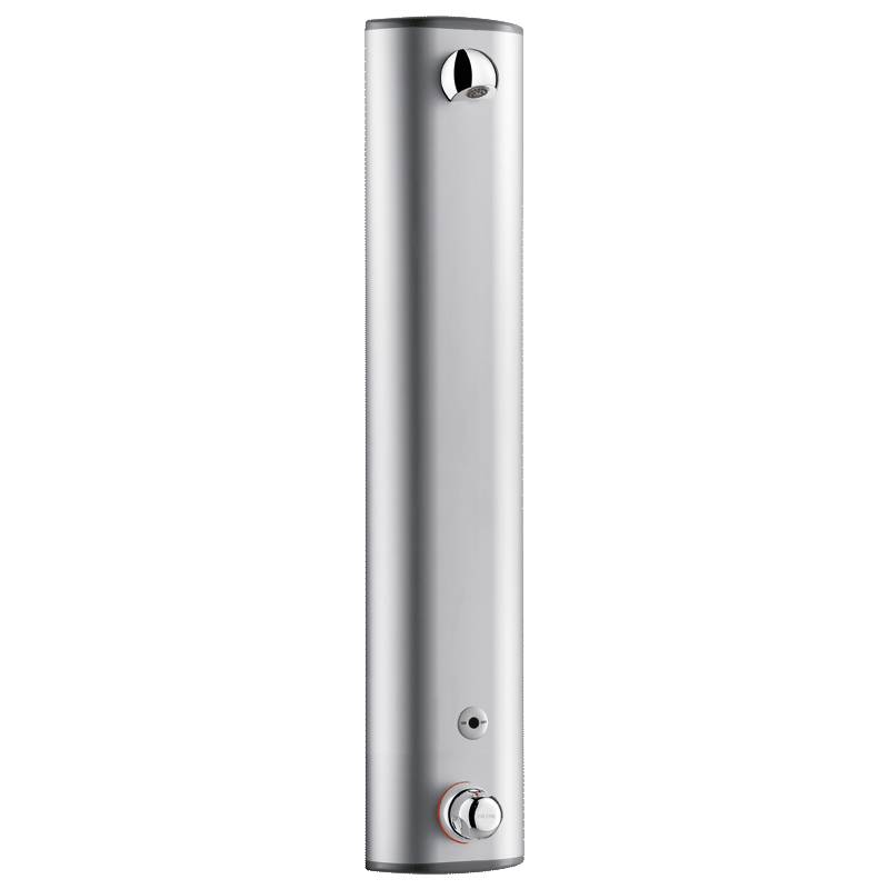 Delabie Du-Elem. SECURITHERM Therm. 6V Batt, Alu, Anschl. oben