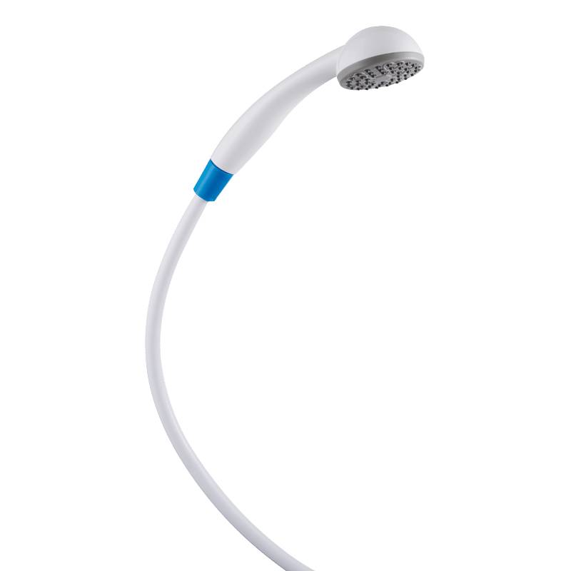 Delabie Einmalbrausegarnitur blau 850mm, 25 Stück