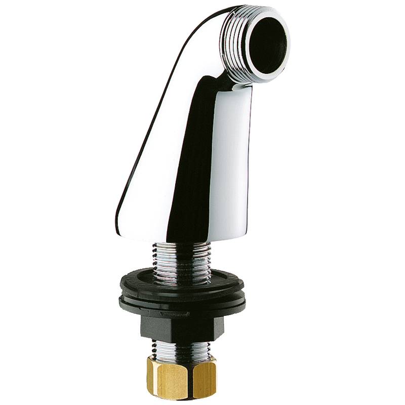 Delabie 2 St. Standrohr Wannenrandmontage G1/2B x G3/4B H70 D14mm