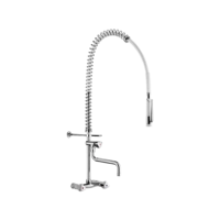 Delabie Geschirrspülbr. we m. Wandmischer+ Handbr. 433000+Auslaufvent. Delabie Geschirrspülbr. we m. Wandmischer+ Handbr. 433000+Auslaufvent.