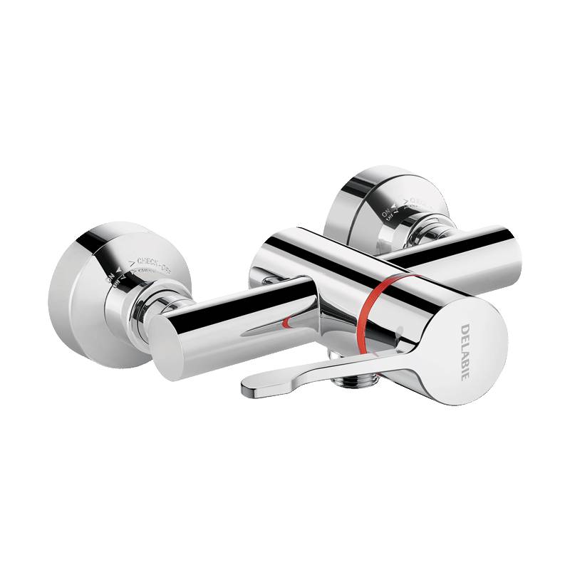 Delabie Br.-Therm. SECURITHERM sequentiell Abg. unten, STOP/CHECK