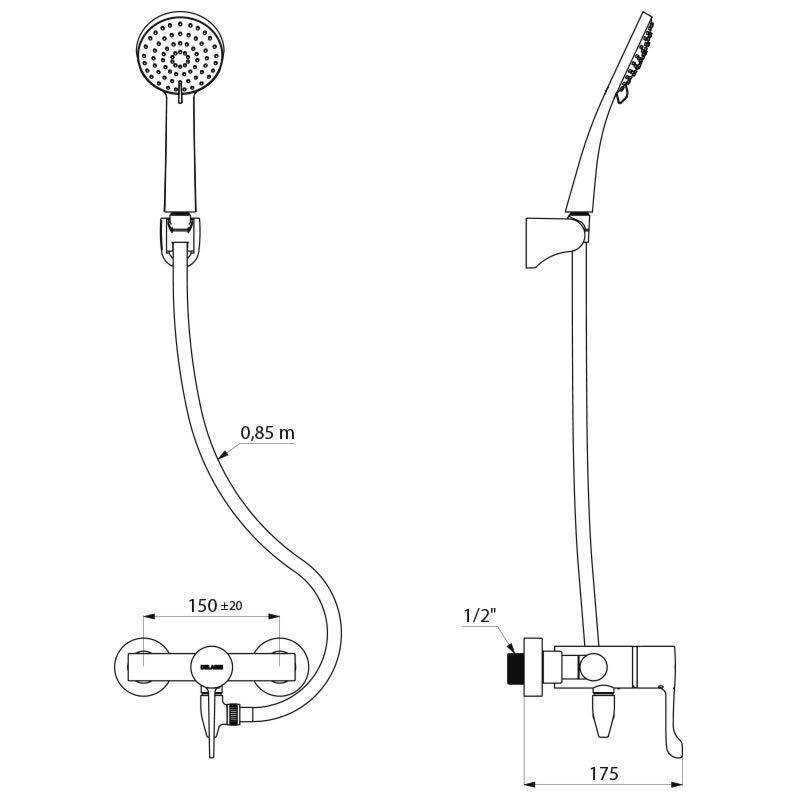 Delabie DU-Sys selbstentl., Br.-Therm. sequentiell, H9630S, Stdd.