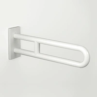 pba 01 Wandstützgriff feststehend 600mm, Wandplatte aus Nylon pba 01 Wandstützgriff feststehend 600mm, Wandplatte aus Nylon