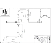 pba 01 Duschhandlauf, L BH 760x760x1160, und Brausehalterstange, aus Nylon pba 01 Duschhandlauf, L BH 760x760x1160, und Brausehalterstange, aus Nylon