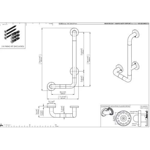 pba 01 Haltegriff R mit BH 480x1160mm, aus Nylon, für Einhängesitz geeignet pba 01 Haltegriff R mit BH 480x1160mm, aus Nylon, für Einhängesitz geeignet
