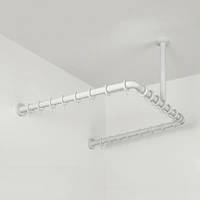 pba 01 Duschstange, 1000x1000x440 U-Form U- Form mit DA aus Nylon pba 01 Duschstange, 1000x1000x440 U-Form U- Form mit DA aus Nylon