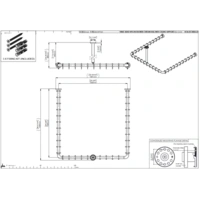 pba 01 Duschstange, 1000x1000x440 U-Form U- Form mit DA aus Nylon pba 01 Duschstange, 1000x1000x440 U-Form U- Form mit DA aus Nylon