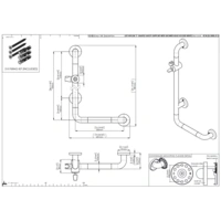 pba 01 Haltegriff mit BH L 320x720mm, L-Form, aus Nylon pba 01 Haltegriff mit BH L 320x720mm, L-Form, aus Nylon