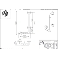 pba 01 Haltegriff mit BH R 500x750mm, L-Form, aus Nylon pba 01 Haltegriff mit BH R 500x750mm, L-Form, aus Nylon