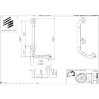 pba 01 Haltegriff mit PRH L 400x1160mm, L-Form, aus Nylon pba 01 Haltegriff mit PRH L 400x1160mm, L-Form, aus Nylon