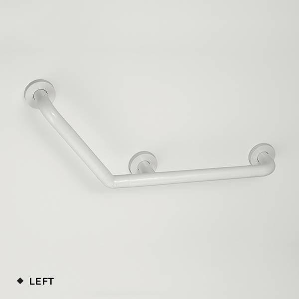 pba 01 poignée angulaire, L fixe 500x300mm, fixe, gauche, en nylon, avec PRH