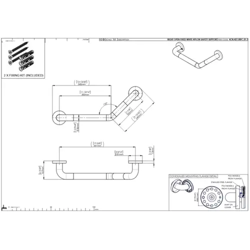 pba 01 Winkelgriff, R 300x200mm, rechts, aus Nylon, feststehend pba 01 Winkelgriff, R 300x200mm, rechts, aus Nylon, feststehend