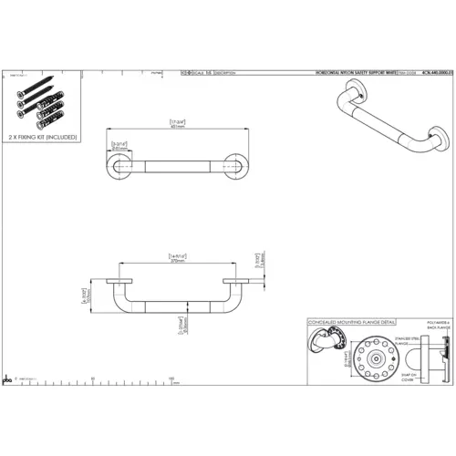 pba 01 Haltegriff 600mm aus Nylon pba 01 Haltegriff 600mm aus Nylon