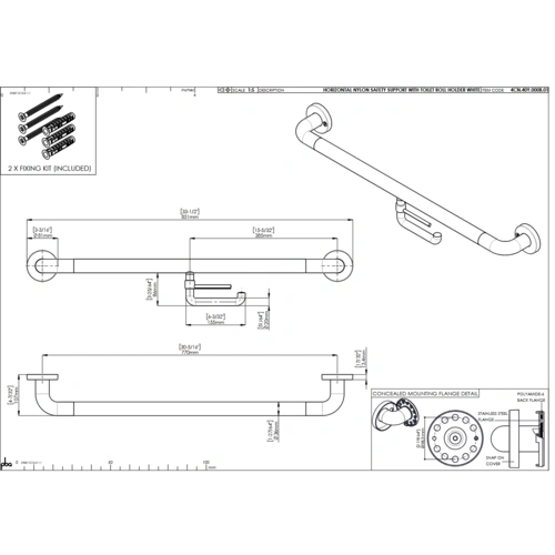 pba 01 Haltegriff mit PRH 770mm aus Nylon pba 01 Haltegriff mit PRH 770mm aus Nylon