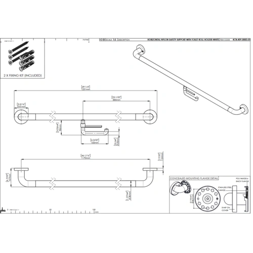 pba 01 Haltegriff mit PRH 1170mm aus Nylon pba 01 Haltegriff mit PRH 1170mm aus Nylon