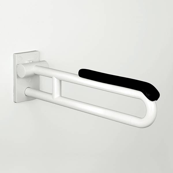 pba 01 Stützklappgriff, Armpolster 600mm aus Nylon