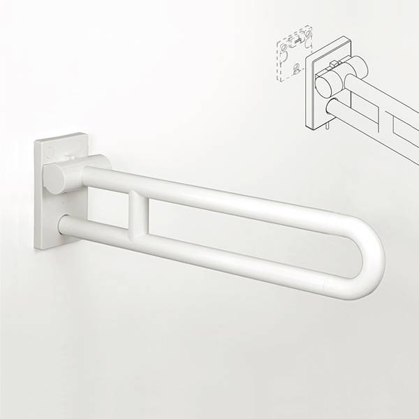 pba 01 Stützklappgriff, abnehmbar 605mm aus Nylon