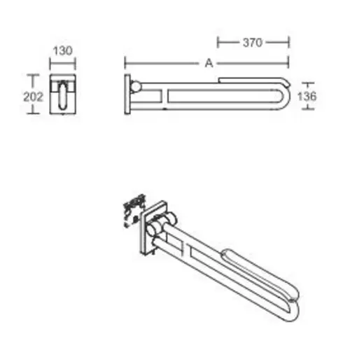 pba 01 Klappgriff abnehmbar,Polster 855 aus Nylon pba 01 Klappgriff abnehmbar,Polster 855 aus Nylon