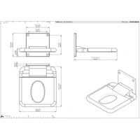 pba 01 Duschsitz mit Hygieneöffnung klappbar, aus Nylon, 380x445mm pba 01 Duschsitz mit Hygieneöffnung klappbar, aus Nylon, 380x445mm