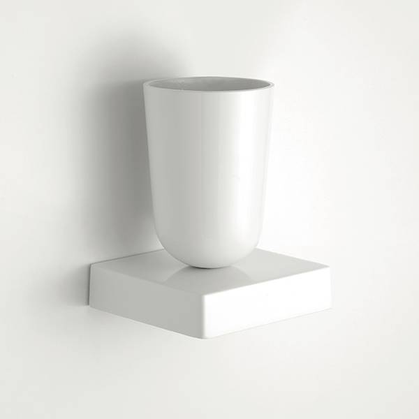 pba 01 Becherhalter 120x120x130mm mit Becher aus Nylon,