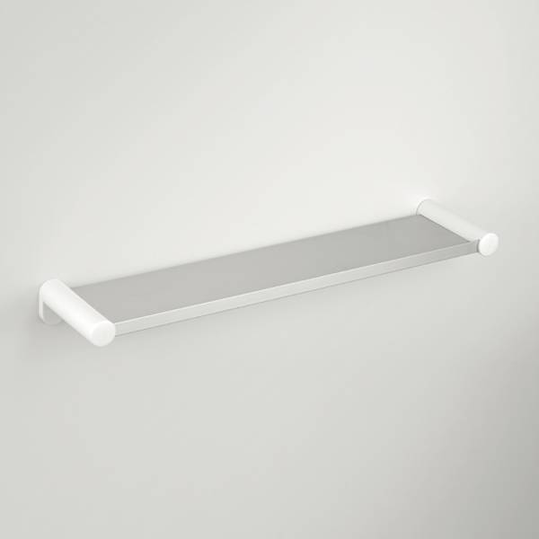 pba 01 Aluminiumablage, 140x600(635)mm mit Nylon Halterungen
