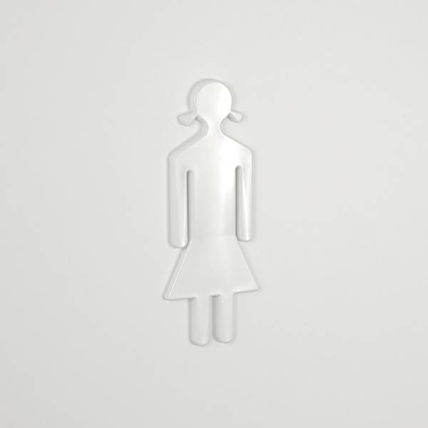 pba 01 Symbol Damen aus Nylon, 150x60mm