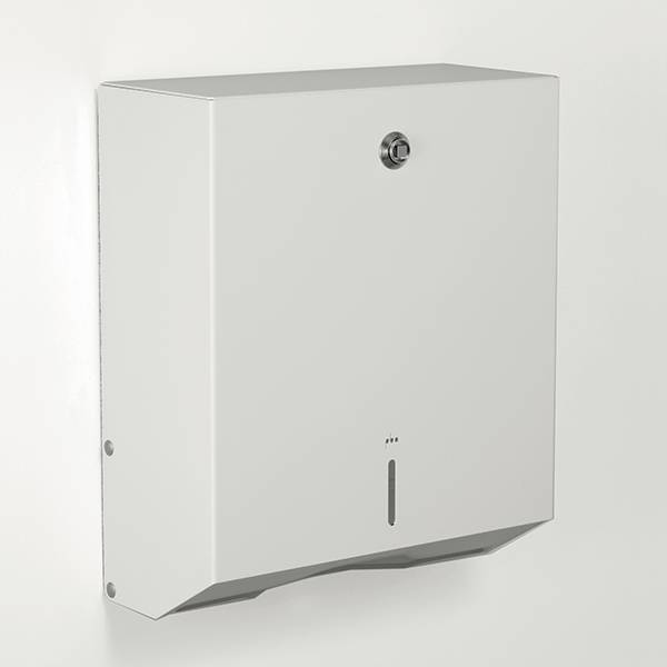 pba Papierhandtuchspender aus E-Stahl lackiert, 265x120x320mm