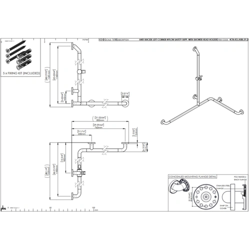 pba 01 Handlauf AS 760x1185x1160mm, links, aus Nylon, 760x1185x1160mm pba 01 Handlauf AS 760x1185x1160mm, links, aus Nylon, 760x1185x1160mm