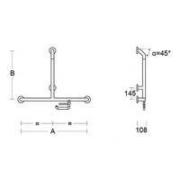 pba 01 Haltegriff T-Form antisuizid, PRH aus Nylon, 820x1570mm pba 01 Haltegriff T-Form antisuizid, PRH aus Nylon, 820x1570mm