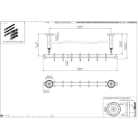 pba 01 Duschvorhangstange AS 800mm aus Nylon pba 01 Duschvorhangstange AS 800mm aus Nylon