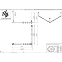 pba 01 Duschstange AS 1500X1500X440mm aus Nylon pba 01 Duschstange AS 1500X1500X440mm aus Nylon