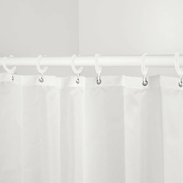 pba Duschvorhang, Trevira 1200x750mm schwer entflammbar