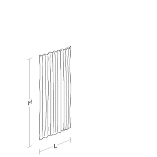 pba Duschvorhang 1800x2000mm aus Polyester pba Duschvorhang 1800x2000mm aus Polyester