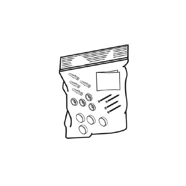 Pba A1 kit 4 Abdeckkappen Wandplatte