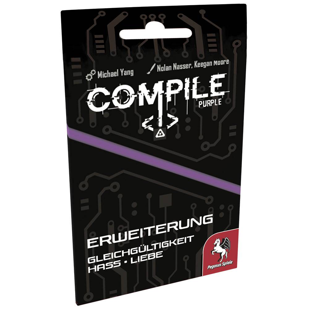Pegasus Spiele Compile Purple Edition Gleichgültigkeit Hass Liebe - Erweiterung (+)