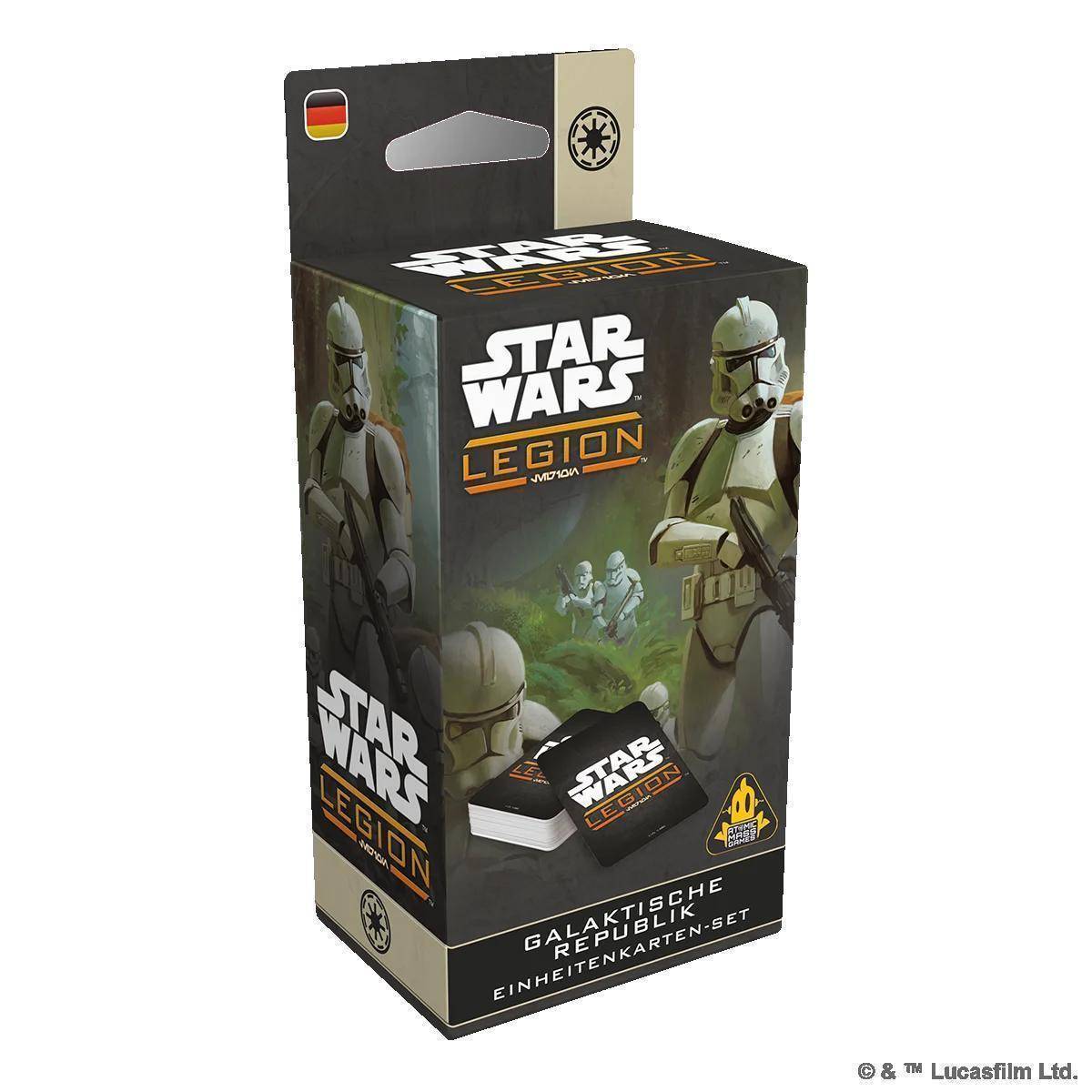 Star Wars Legion - Galaktische Republik (Einheitenkarten-Set)