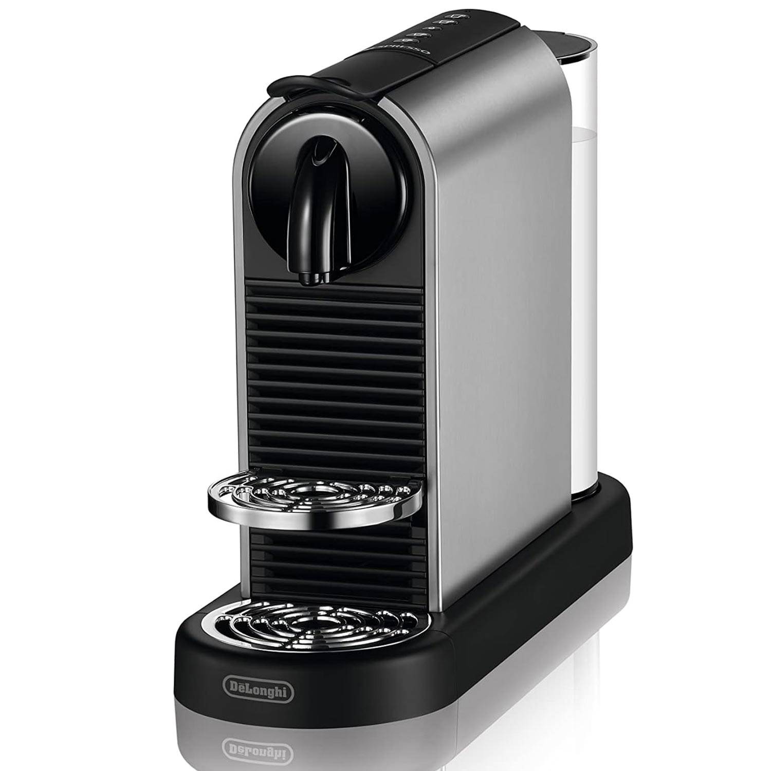 DeLonghi Nespresso CitiZ Platinum EN220.T Kapsel-Kaffeemaschine titan