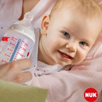 Babyflasche NUK First Choice Temperature Control 150ml blau Babyflasche NUK First Choice Temperature Control 150ml blau