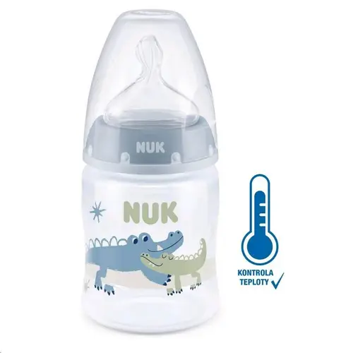 Babyflasche NUK First Choice Temperature Control 150ml blau Babyflasche NUK First Choice Temperature Control 150ml blau