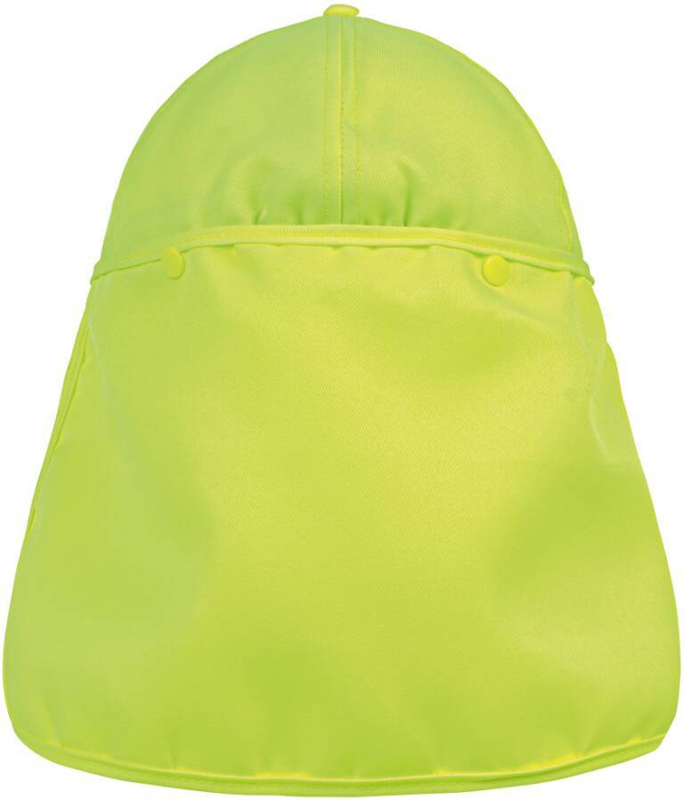 UV-Cap mit Nackenschutz 73797305 Größe Uni Farbe warngelb
