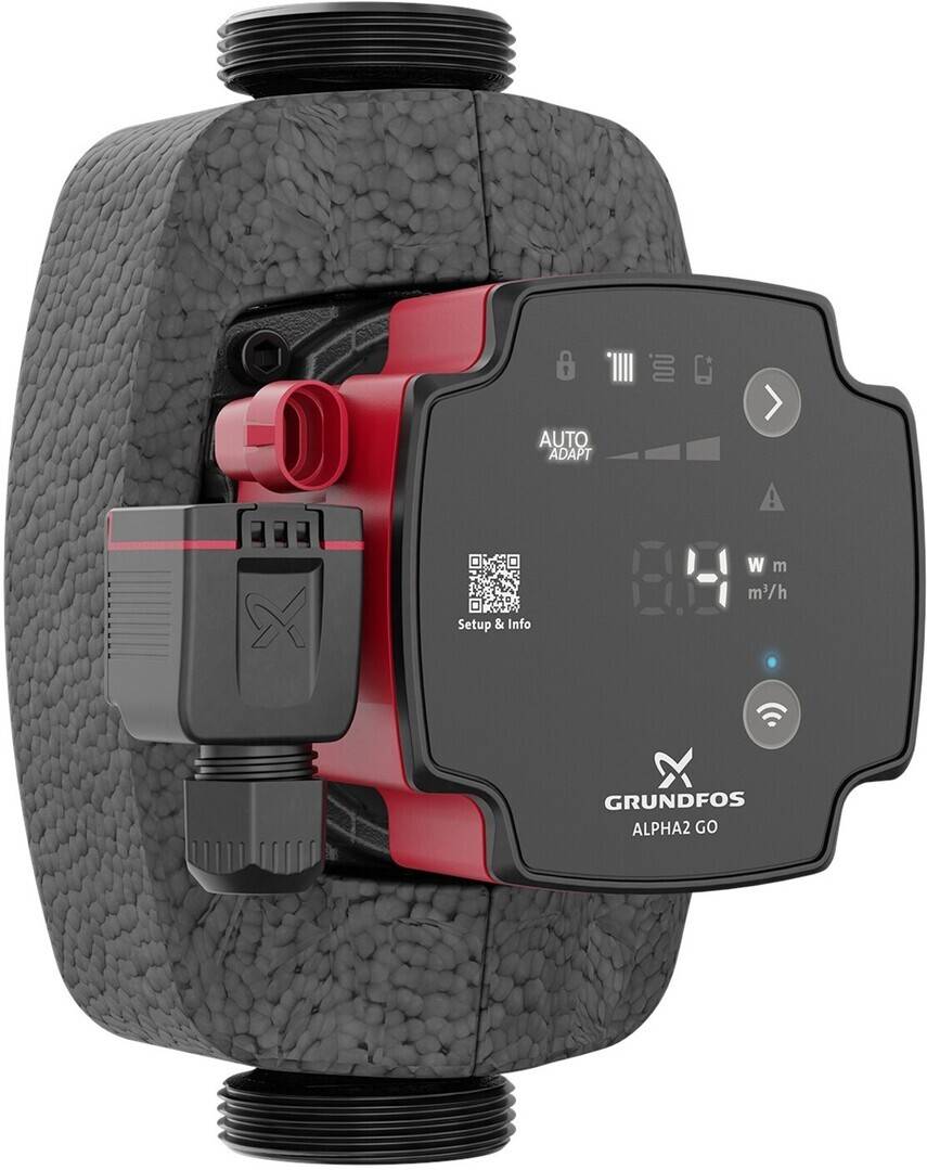 Grundfos ALPHA2 GO 25-90 180 Umwälzpumpe 220-240V 9H DG0.