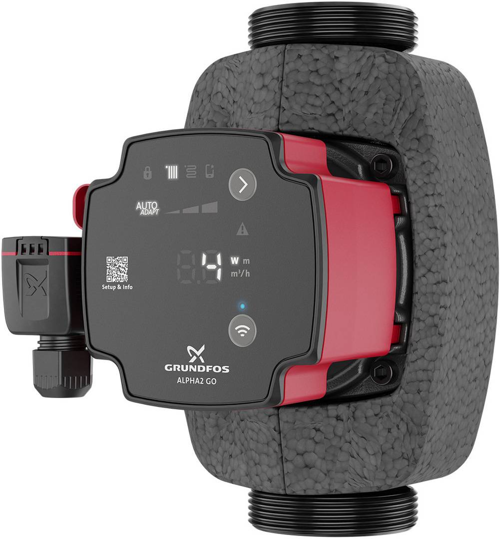 Grundfos ALPHA2 GO 32-40 180 Umwälzpumpe 220-240V, hocheffizient.